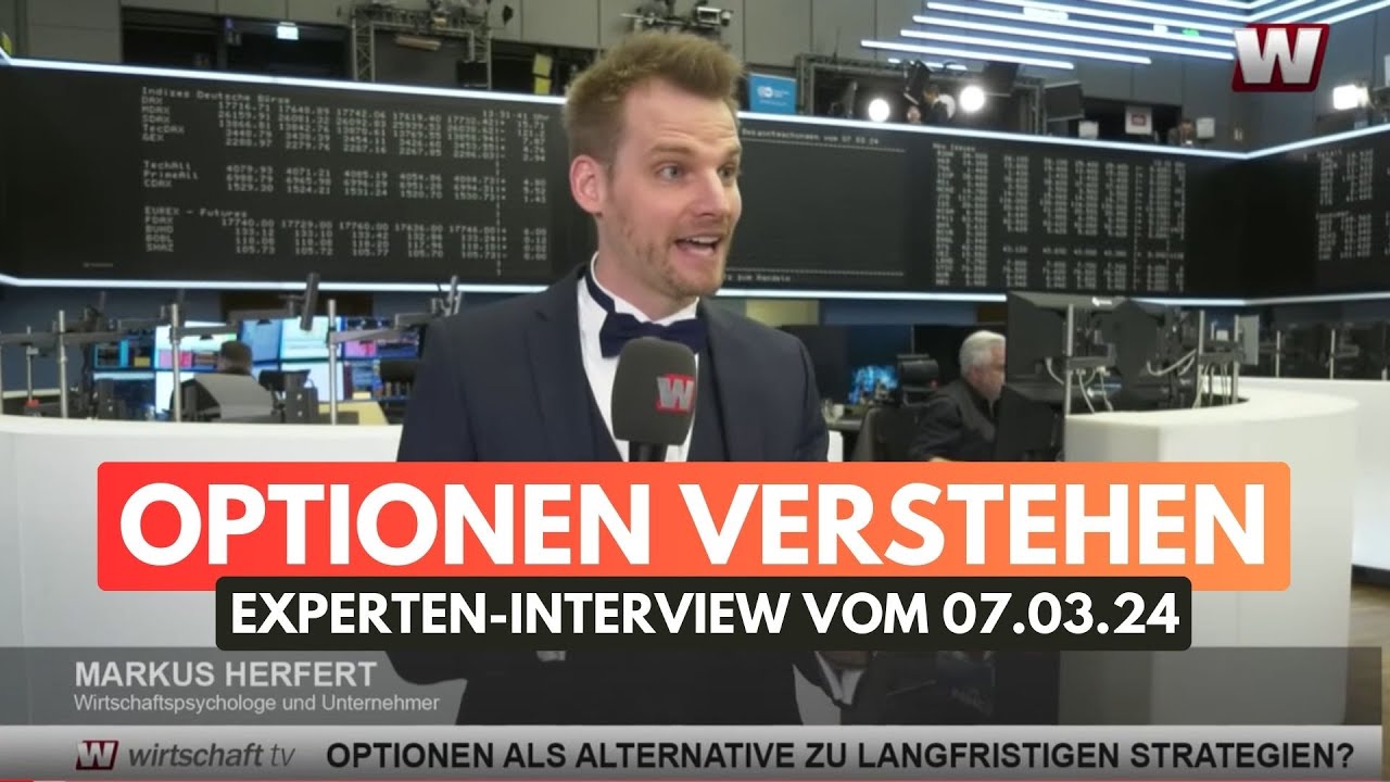 Optionen vs. Aktien – warum Optionen für Einsteiger die Nr. 1 sind Optionen vs. Aktien erklärt im Video beim Interview bei N-TV