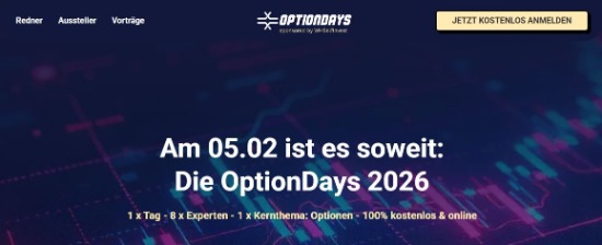 Hauptinhalt-Vorlagen OptionsDays Banner