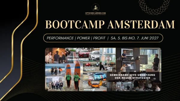 Optionen lernen Bootcamp 2027 Banner Online LIve Workshop Markus Herfert