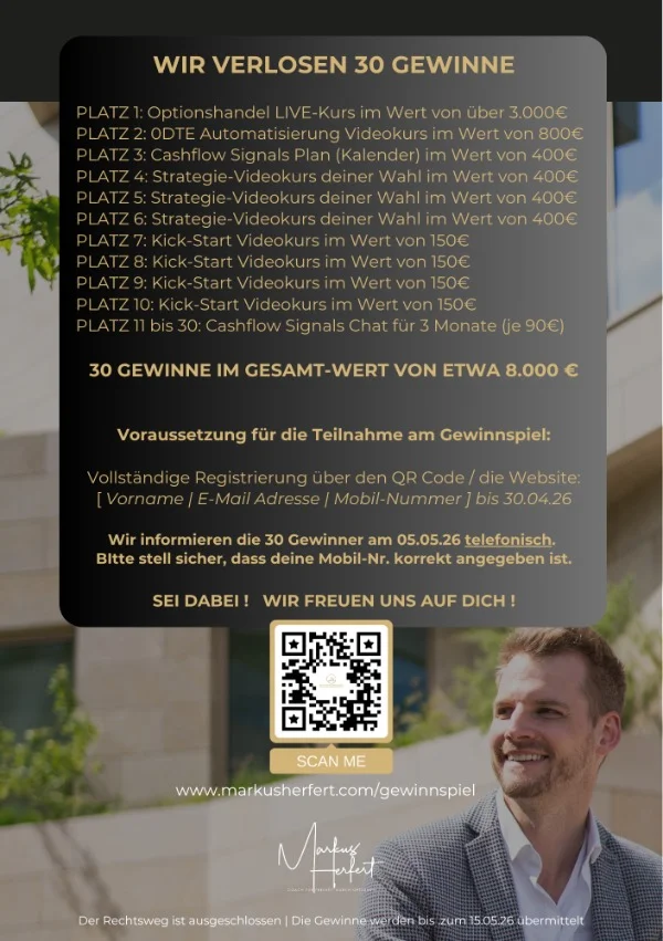 Optionen lernen - INVEST Gewinnspiel Gewinnspiel