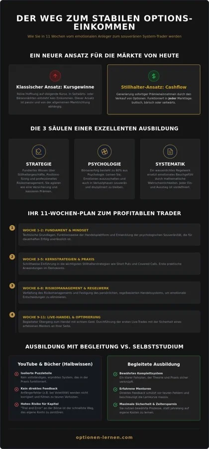 Optionshandel Ausbildung 2026: Der Weg zum stabilen Cashflow mit System Optionshandel Ausbildung 2026: Der Weg zum stabilen Cashflow mit System