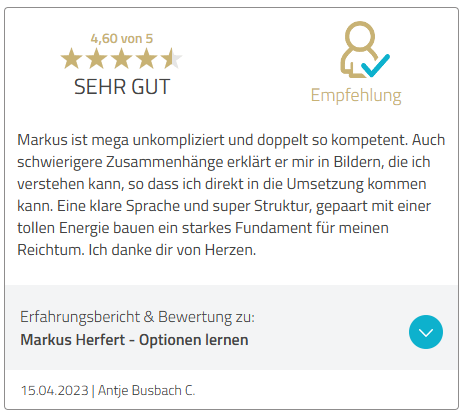 Kundenstimmen Proven Experte Feedback Antje