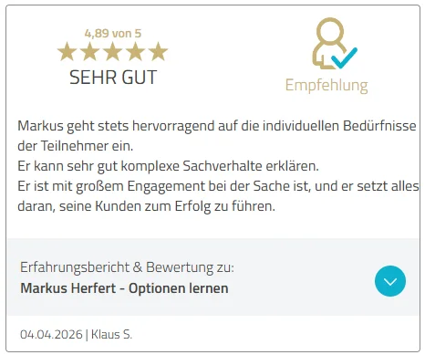 Kundenstimmen Proven Experte Feedback Klaus