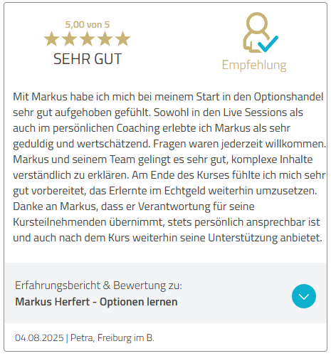 Kundenstimmen Proven Experte Feedback Petra